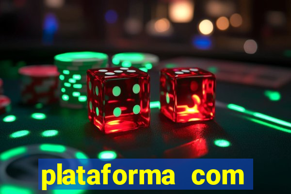 plataforma com porcentagem de ganhos